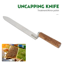 Load image into Gallery viewer, Beekeeping Tools 33cm (13 inch) bee Honey Uncapping Scraping Knife Bee Hive Scraper Equipment Cutter for beekeeper supplies